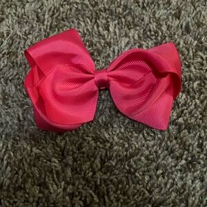 Pink bow